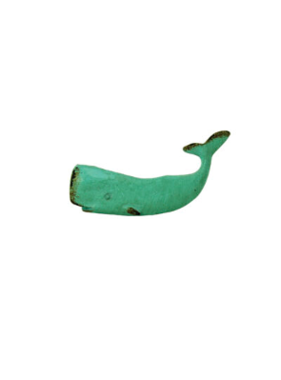 Pull Knob - Whale Verdigris