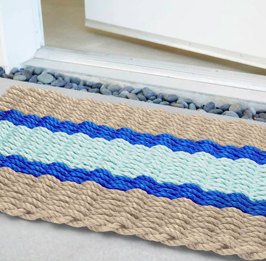 Cord Mats - Beige Triple Stripe     Starting at