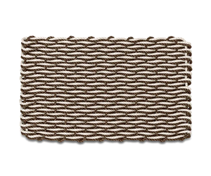 Navy Doormat, Woven Lobster Rope Doormats