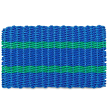 Cord Mats -Blue Triple Stripe     Starting at