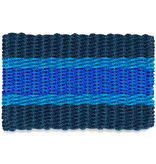 Cord Mats -Navy Blue Triple Stripe     Starting at