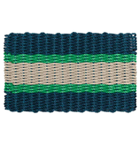 Cord Mats -Navy Blue Triple Stripe     Starting at