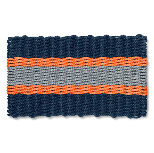 Cord Mats -Navy Blue Triple Stripe     Starting at