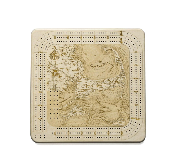 Cape Cod Cribbage Board