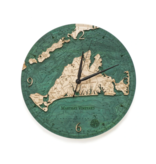 Martha's Vineyard Wood Clock