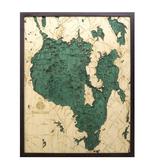 Sebago Lake Wood Map