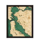 San Francisco Bay Wood Maps     Starting at