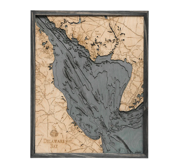 Delaware Bay Wood Map