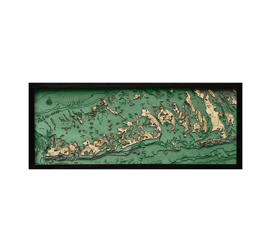 Florida Keys Wood Map