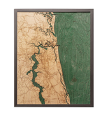 Jacksonville Wood Map
