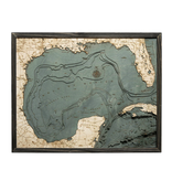 Gulf of Mexico Wood Map