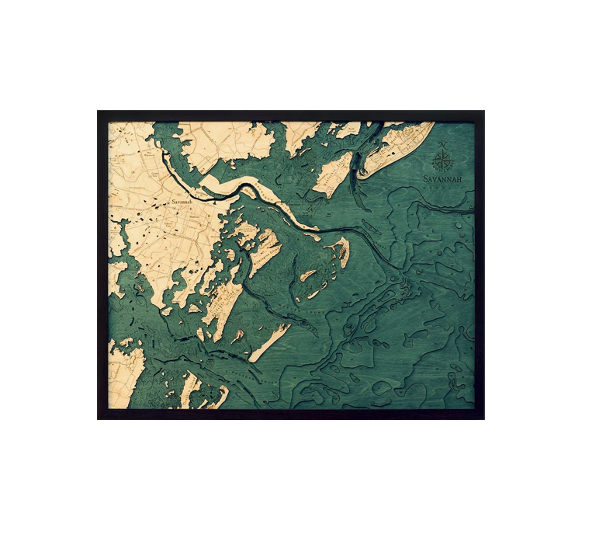 Savannah Wood Map