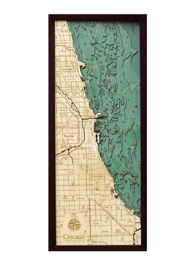 Chicago Wood Map