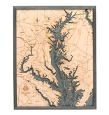 Chesepeake Bay Wood Map