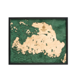 Drummond Island Wood Map