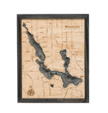 Walloon Lake Wood Map