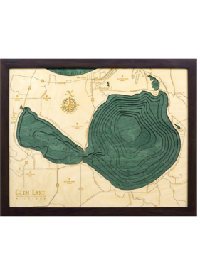 Glen Lake Wood Map