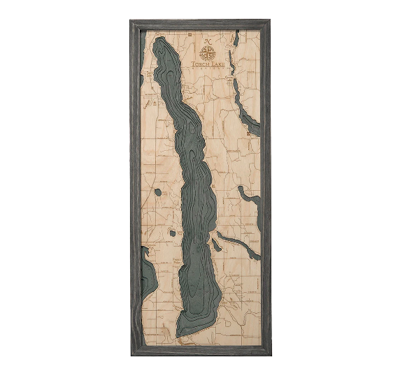 Torch Lake Wood Map