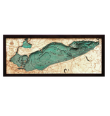 Lake Erie Wood Map