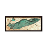Lake Erie Wood Map