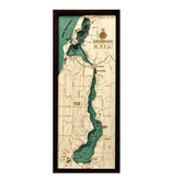 Lake Leelanau Wood Map