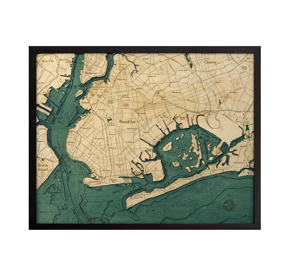 Brooklyn Wood Map