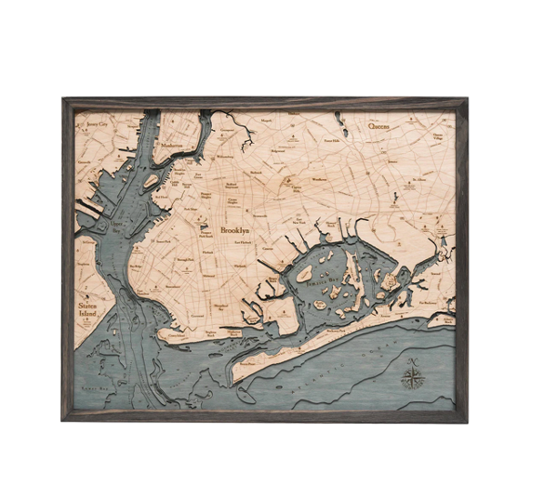 Brooklyn Wood Map