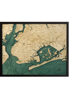 Brooklyn Wood Map