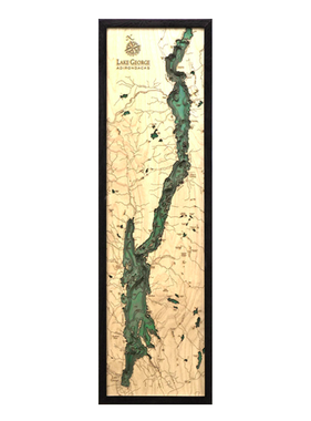 Lake George Wood Map