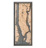 Manhattan Wood Map