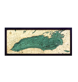 Lake Ontario Wood Map