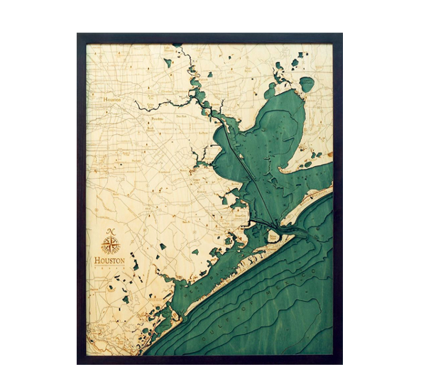 Houston Wood Map