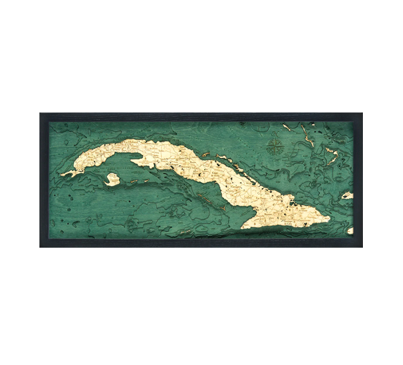 Cuba Wood Map