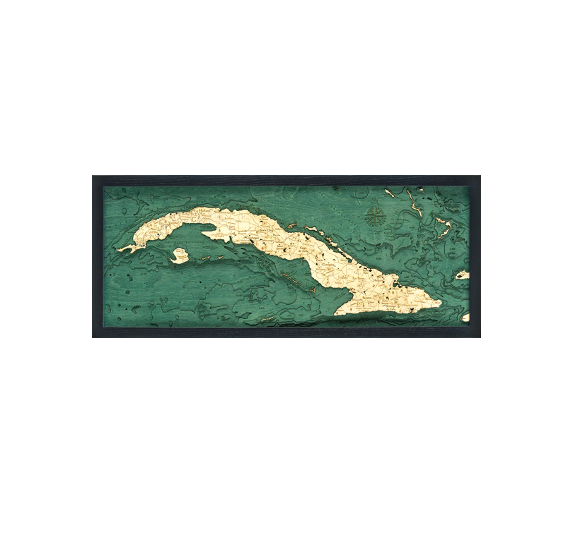 Cuba Wood Map