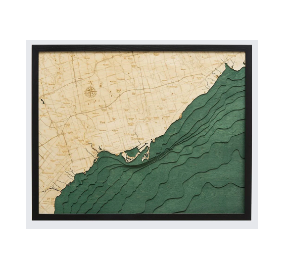 Toronto Wood Map