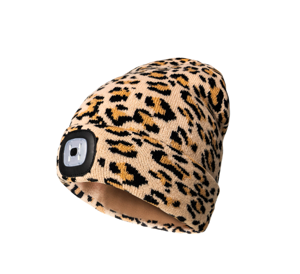 Adult's Rechargeable LED Beanie, Explorer's Collection, Wildcat