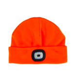 Adult's Rechargeable LED Beanie - Orange