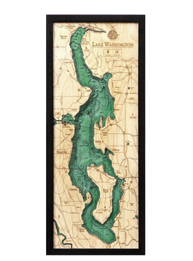 Lake Washington Wood Map