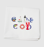 Cape Cod Letters - Flour Sack Towel