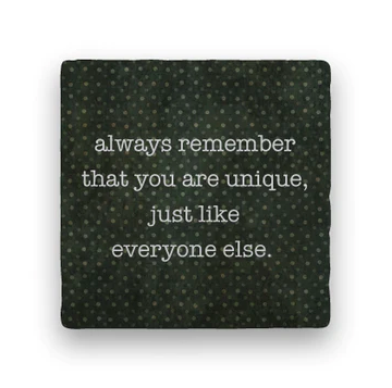 (D) always remember Coaster - Natural Stone