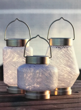 Boaters Glass Solar Lanterns