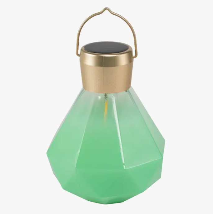 Gem Light Glass Solar Lanterns