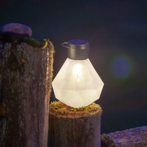 Gem Light Glass Solar Lanterns