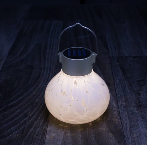 Tea Light Glass Solar Lanterns