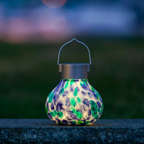 Tea Light Glass Solar Lanterns