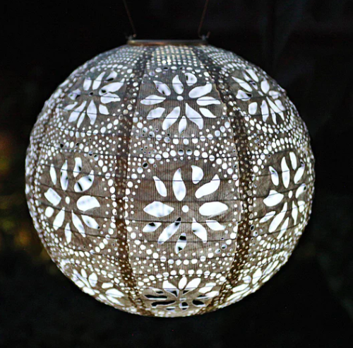Boho Globe Solar Lanterns