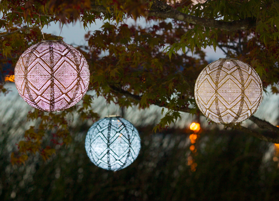 Boho & Deco Globe Solar Lanterns