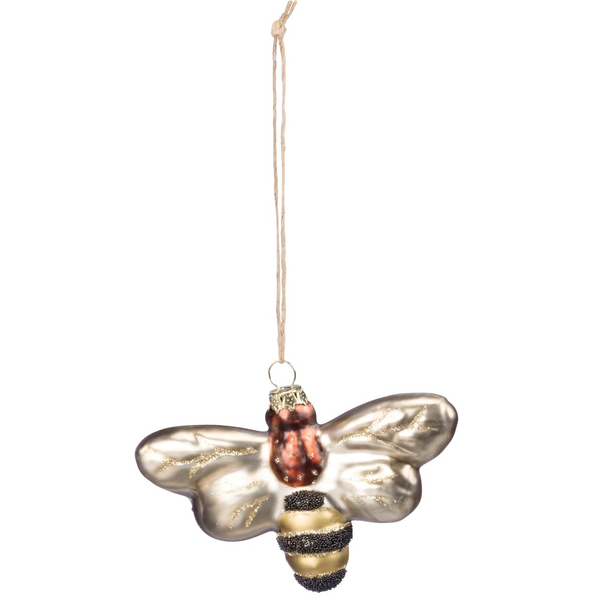 Glass Ornament - Bee