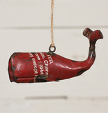 Whale Ornaments - Recycled Metal