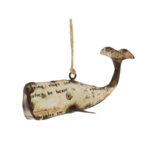 Whale Ornaments - Recycled Metal